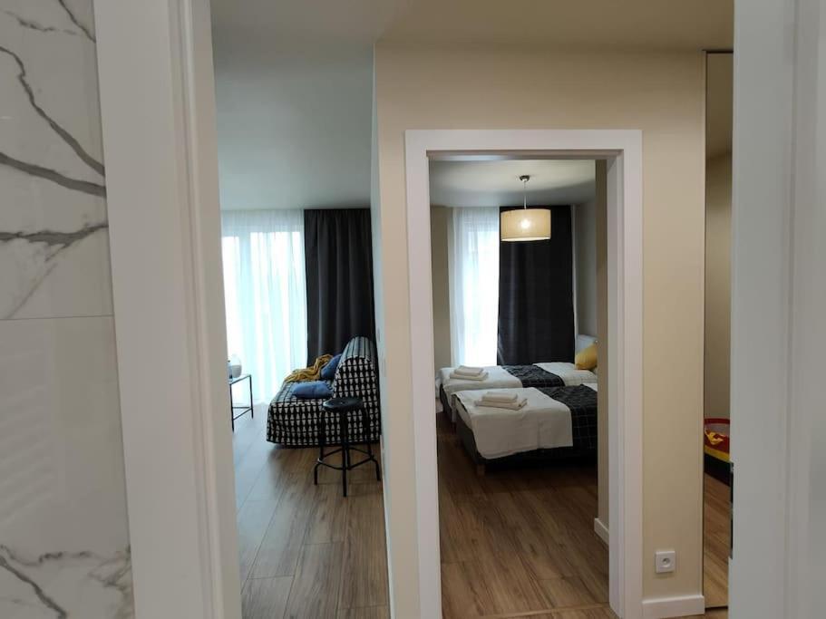 Piekny Apartament 3-Pokojowy Katoviçe Dış mekan fotoğraf